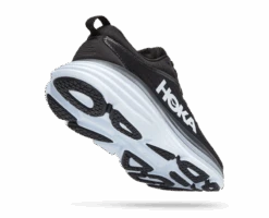 Hoka Women's Bondi 8 (BWHT - Black/White) -Hoka Store 1127952 BWHT 3