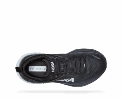 Hoka Women's Bondi 8 (BWHT - Black/White) -Hoka Store 1127952 BWHT 5