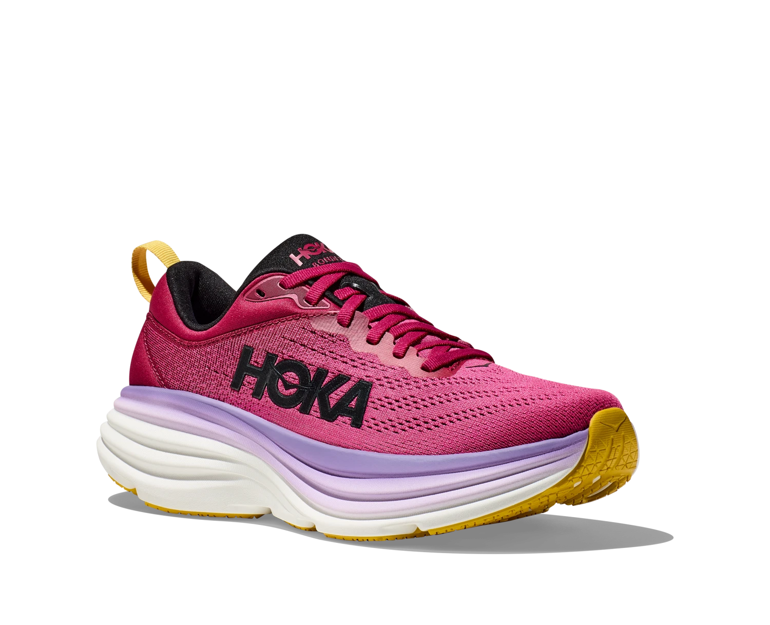 Hoka Women's Bondi 8 (CJPY - Cherries Jubilee/Pink Yarrow) 5 Hoka Women's Bondi 8 (CJPY - Cherries Jubilee/Pink Yarrow) - Image 3