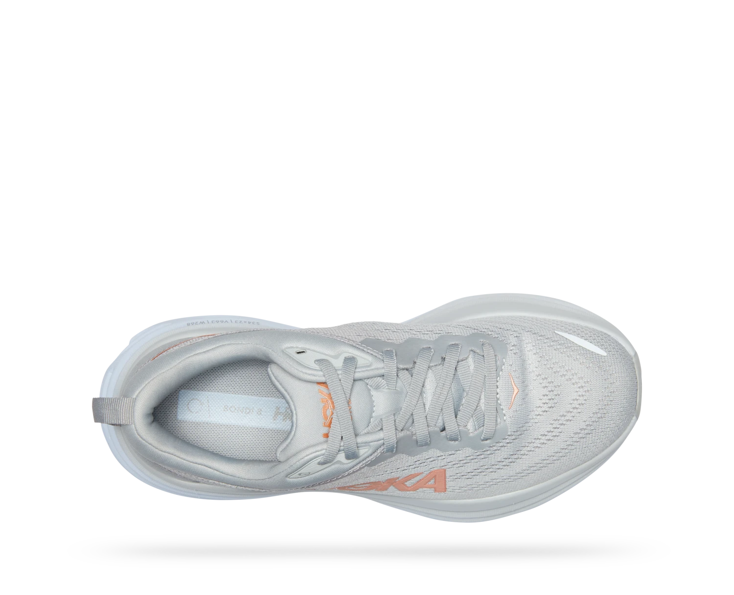 Hoka Women's Bondi 8 (HMLR - Harbor Mist/Lunar Rock) 7 Hoka Women's Bondi 8 (HMLR - Harbor Mist/Lunar Rock) - Image 5