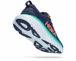 Hoka Women's Bondi 8 (OSBB - Outer Space/Bellwether Blue) -Hoka Store 1127952 OSBB 3
