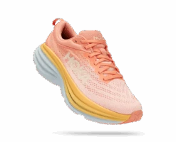 Hoka Women's Bondi 8 (SCPP - Shell Coral/Peach Parfait)