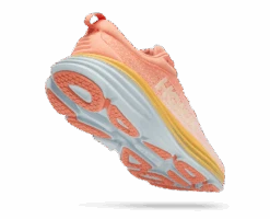 Hoka Women's Bondi 8 (SCPP - Shell Coral/Peach Parfait) -Hoka Store 1127952 SCPP 3