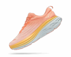 Hoka Women's Bondi 8 (SCPP - Shell Coral/Peach Parfait) -Hoka Store 1127952 SCPP 4