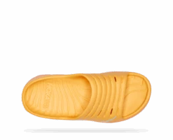 Hoka Unisex Ora Recovery Slide (AYSC - Amber Yellow/Shell Coral) -Hoka Store 1134527 AYSC 5