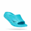 Hoka Unisex Ora Recovery Slide (SBBB - Scuba Blue/Bellwether) -Hoka Store 1134527 SBBB 1