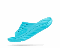 Hoka Unisex Ora Recovery Slide (SBBB - Scuba Blue/Bellwether) -Hoka Store 1134527 SBBB 4