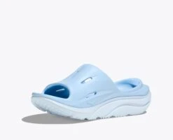 Hoka U Ora Recovery Slide 3 (IWAB - Ice Water/Airy Blue) -Hoka Store 1135061 IWAB 3