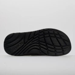 Hoka One One Ora Recovery Flip Men's Black/Dark Gull Gray -Hoka Store 570409 4