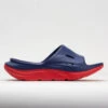 HOKA Ora Slide 3 Unisex Bellwether Blue/Red Alert 1 HOKA Ora Slide 3 Unisex Bellwether Blue/Red Alert -Hoka Store 570614 3