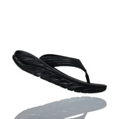 Hoka Women's Ora Recovery Flip (BDGRR - Black/Dark Grey) -Hoka Store B93F9EDB A24B 4206 8805 A7D16CD28FD9