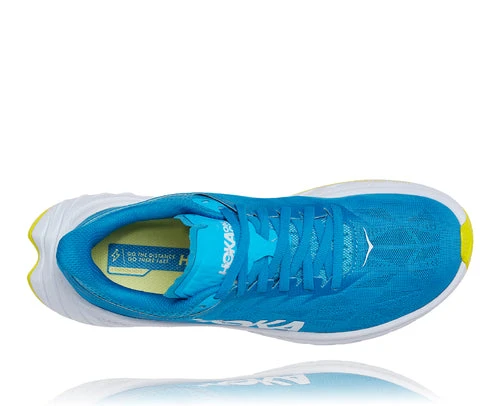 Hoka Women’s Carbon X 2 (DBCTR - Diva Blue/Citrus) 7 Hoka Women’s Carbon X 2 (DBCTR - Diva Blue/Citrus) - Image 5