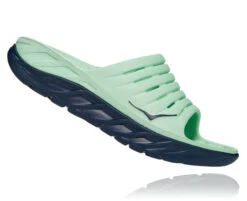 Hoka Men's Ora Recovery Slide (GAOS - Green Ash/Outer Space) 10 Hoka Men's Ora Recovery Slide (GAOS - Green Ash/Outer Space) -Hoka Store GAOS7