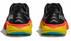 HOKA Men's Arahi 6 -Hoka Store hoka mens arahi 6 running shoe black red yellow 4