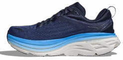 HOKA Men's Bondi 8 -Hoka Store hoka mens bondi 8 running shoe outer space all aboard blue 4